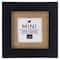 24 Pack: Black Mini Frame With Burlap Mat by Studio Décor®